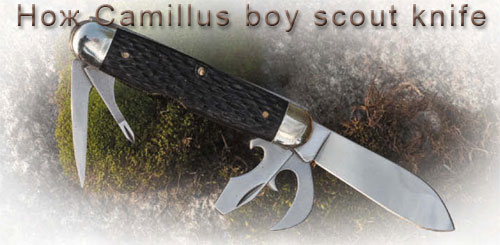 Нож Сamillus boy scout knife